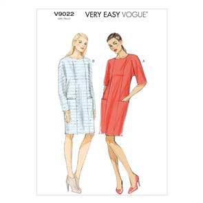 Vogue Pattern 9022 Misses' Dress V9022
