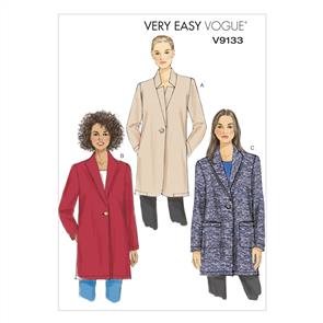 Vogue Pattern 9133 Misses' Jacket V9133