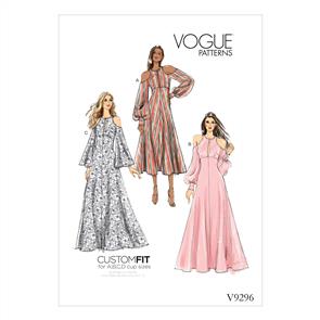 Vogue Pattern Misses' Dress V9296