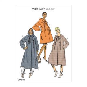 Vogue Pattern 9340 Misses' Coat V9340