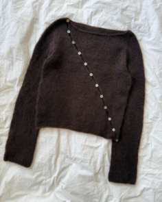 Petite Knit Valerie Blouse - Knitting Pattern / Kit