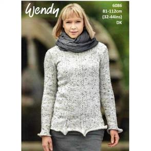 Wendy Pattern 6086 Sweater and Sleeveless Top