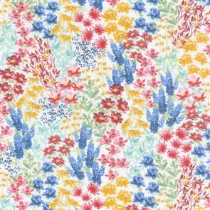 Wilmington Prints Garden Charm - Flower Field Cream