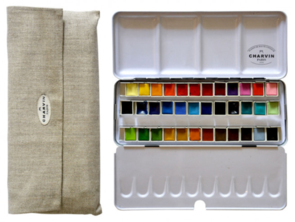 Charvin Watercolour Pan Set - 36 colours