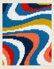 DMC Waves Tapestry Kit