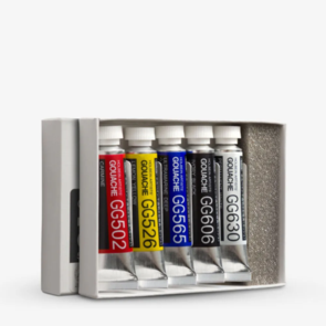 Holbein Artists Gouache Assorted Set 5x5ml (G799)