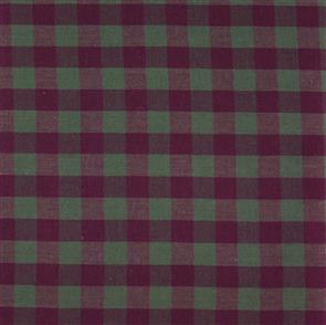 MISC  Woven Gingham - Green and Purple