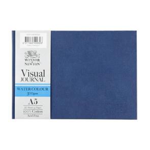 Winsor & Newton Watercolour Visual Diary, Hardcover A5 Landscape, 300gsm