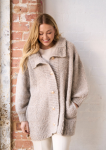 Rowan Knitting Pattern / Kit - Brushed Fleece - Wolf