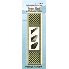 CraftCo Cross Stitch Kit Bookmark - Madeleine Findley's Forest Floor