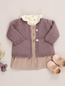 West Yorkshire Spinners Bo Peep DK - Matilda Matinee Jacket - Knitting Pattern / Kit