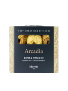 West Yorkshire Spinners Morris DK - Arcadia Beret & Mittens KIT