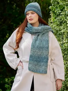 West Yorkshire Spinners Retreat Twist – Lumi Accessories - Knitting Pattern / Kit