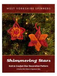 West Yorkshire Spinners Shimmer Stars - Knitting or Crochet Pattern
