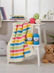 West Yorkshire Spinners Carnival Crochet Baby Blanket KIT