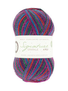 West Yorkshire Spinners Signature Sparkle 4ply - Sock Yarn 100g