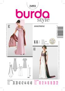 Burda Style B2493 Josephine Costume Sewing Pattern