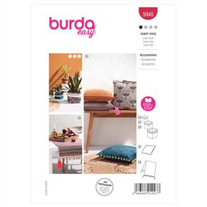 Burda Pattern 5945 Home Accessories