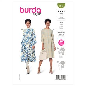Burda Pattern 5948 5948 Misses' Dress