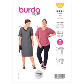 Burda Pattern 6018 Misses' Dress and Top