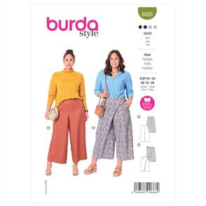 Burda Pattern 6035 Misses' Trousers and Pants