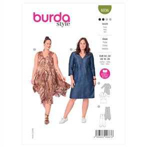 Burda Pattern 6036 Misses' Dress