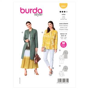 Burda Pattern 6041 Misses' Coat and Jacket