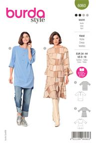 Burda Pattern 6060 Misses' Tunic Top