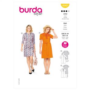 Burda Pattern 6143 Misses' Dresses