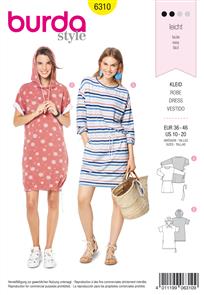 Burda Style Pattern 6310 Misses' shirt dress