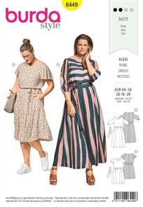 Burda Style Pattern B6449 Women's Summer Dress
