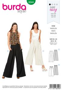 Burda Style Pattern B6544 Misses' Pants