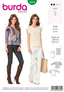 Burda Style Pattern 6579 Blouse