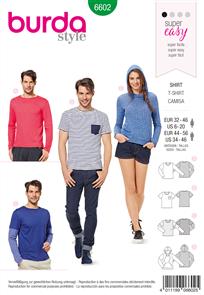 Burda Style Pattern 6602 Shirt