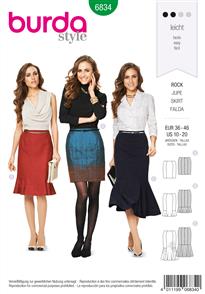 Burda Style Pattern 6834 Skirt