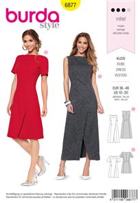 Burda Style Pattern 6877 Dress