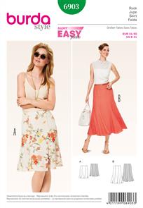 Burda Pattern 6903 Pattern Skirts