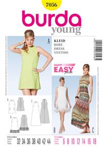 Burda Style Pattern 7056 Dress