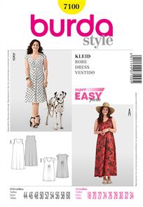 Burda Style Pattern 7100 Dress