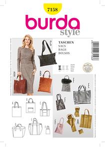 Burda Pattern 7158 Shopping Bag