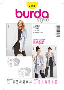 Burda Style Pattern 7184 Blouse