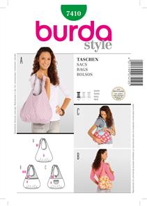 Burda Style Pattern 7410 Bags