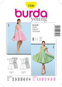 Burda Style Pattern 7556 Dress