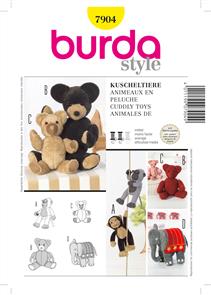 Burda Pattern 7904 Cuddly Toy