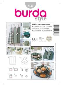 Burda Pattern 8125 Kitchen Accessories