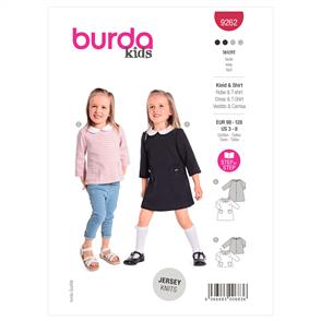 Burda Pattern 9262 Children's Dress