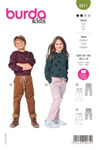 Burda Pattern 9271 Slip-on Trousers and Pants