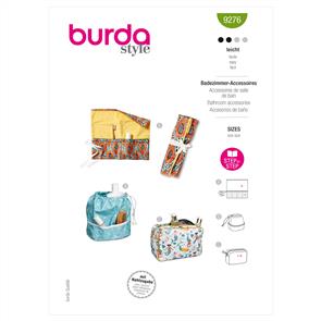 Burda Pattern 9276 Bathroom Accessories