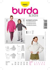 Burda Pattern 9493 Trousers
