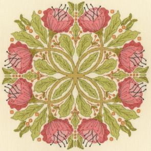Bothy Threads Cross Stitch Kit - Celtic Poppies